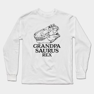 Funny Grandpasaurus: Cool Grandpa Dinosaur Gifts Long Sleeve T-Shirt
